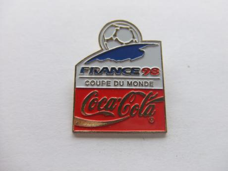 WK 1998 Frankrijk sponsor Coca Cola